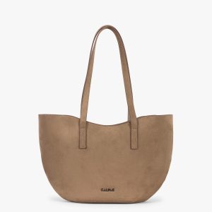 Haven Tulip Tote in Vegan Suede