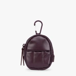 Luka Backpack Zip Bag Charm in Vegan Leather